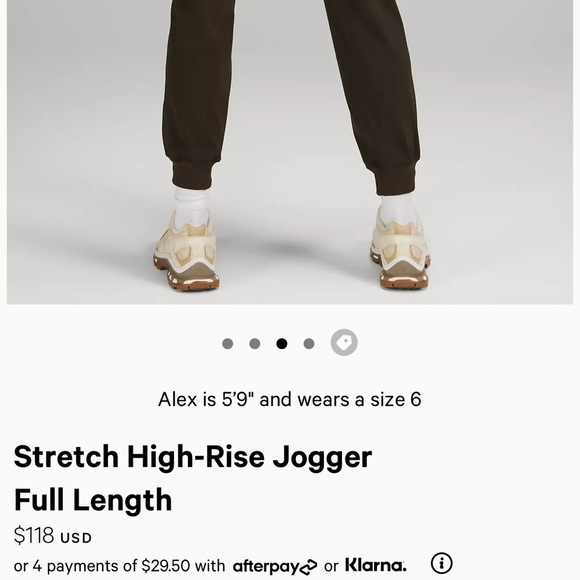 Two pairs of lulu lemon Stretch High-Rise Jogger 
Full Length. - Picture 12 of 12